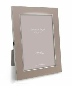 Addison Ross Frame Enamel Pebble And Silver - Available In 3 Sizes Gifts By Occasion