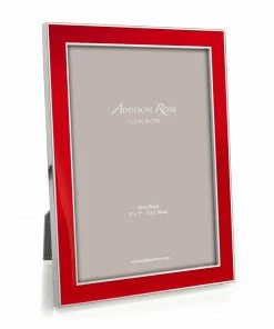 Addison Ross Frame Enamel Red And Silver Gifts By Occasion