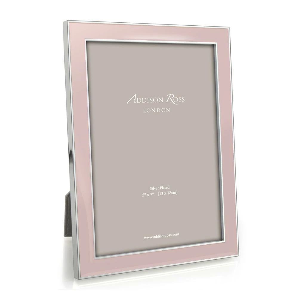 Addison Ross Frame Enamel Light Pink And Silver - Available In 2 Sizes Addison Ross Frame Enamel Light Pink And Silver - Available In 2 Sizes