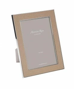 Addison Ross Frame Sand Shagreen & Silver - 3 Sizes Available