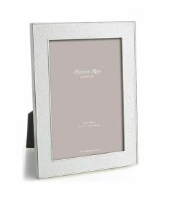 Addison Ross Frame White Faux Snake & Silver - Available In 2 Sizes Gifts By Occasion