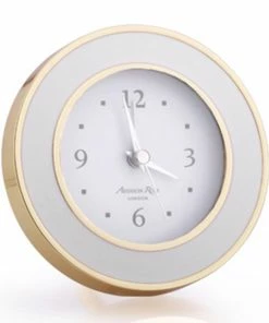 Addison Ross Gifts By Occasion Alarm Clock Chiffon And Gold (Round)