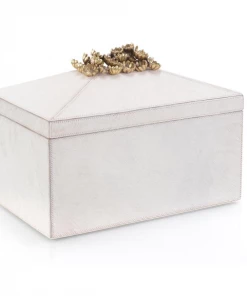 John Richard BOX EMBELLISHED GOLD FLOWER Gifts By Occasion