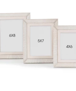 John Richard Gifts By Occasion FRAME CREAM LEATHER (Available In 3 Sizes)