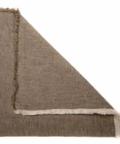 Deborah Rhodes Gifts By Occasion Napkin Washed Fringe Edge Taupe