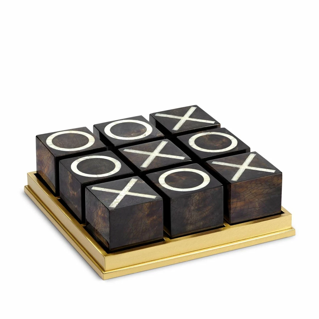 ART DECO TIC-TAC-TOE SET By L'Objet ART DECO TIC-TAC-TOE SET By L'Objet