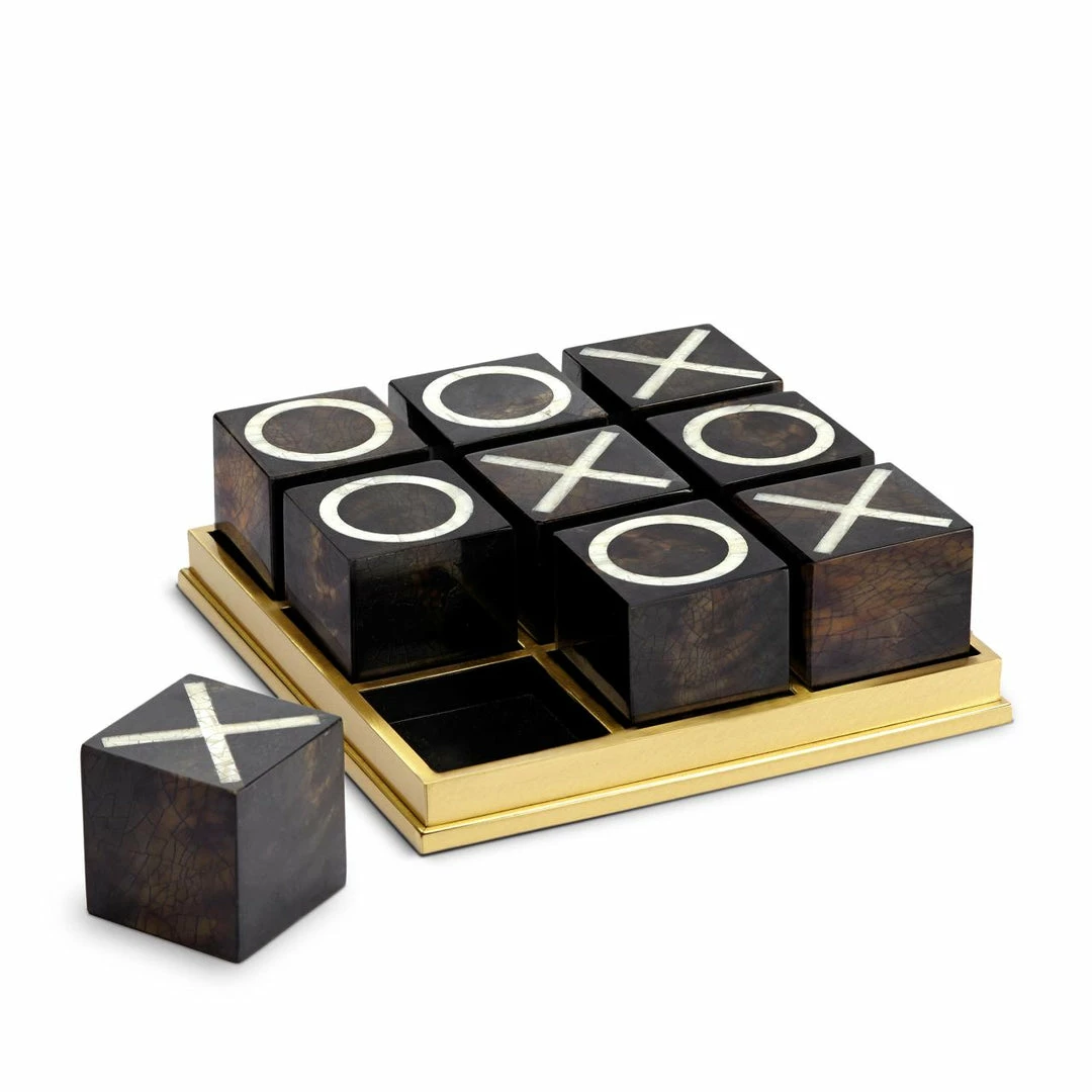 ART DECO TIC-TAC-TOE SET By L'Objet ART DECO TIC-TAC-TOE SET By L'Objet