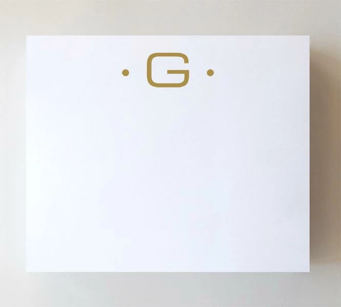 Black Inc CA NOTEPAD LUXE INITIAL GOLD FOIL Gifts By Occasion Black Inc CA NOTEPAD LUXE INITIAL GOLD FOIL Gifts By Occasion