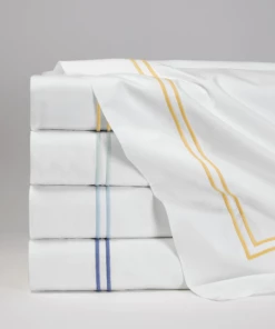 Host/Hostess Sferra Grande Hotel Bedding Collection (Flat Sheets And Fitted Sheets)