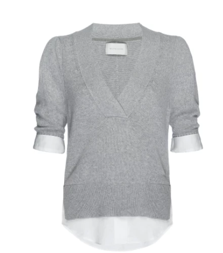 Gifts By Recipient Brochu Walker Sweater Women's Lucie Layered Vee Looker Gifts By Recipient Brochu Walker Sweater Women's Lucie Layered Vee Looker