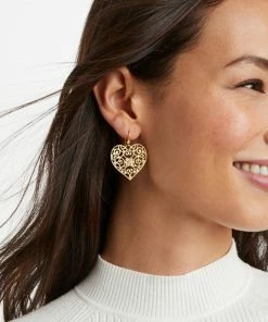 Julie Vos Heart Earring 3 Julie Vos Heart Earring