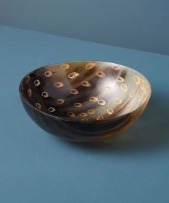 Be Home Bowl Peacock Horn (Available In 2 Sizes) Gifts By Occasion