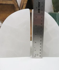 Rock Paradise BOOKENDS SELENITE 2 Rock Paradise BOOKENDS SELENITE