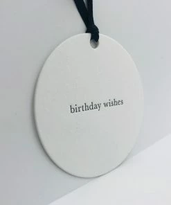 Away Laughing Paperworks Gift Tag "Birthday Wishes" Gifts By Occasion