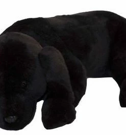 Ditz Plush Toy Black Labrador