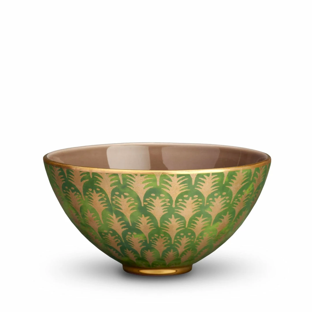 Fortuny Piumette Bowl By L'Objet Fortuny Piumette Bowl By L'Objet