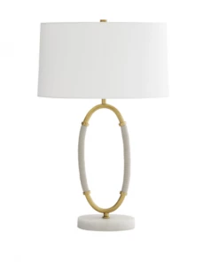 Arteriors TABLE LAMP LANDON (WHITE) Gifts By Occasion