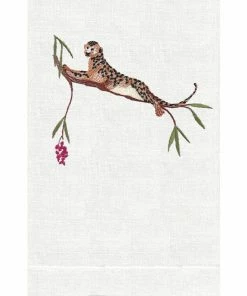 ANALI INC GUEST TOWEL JUNGLE LEOPARD