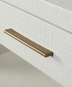 Interlude BEDSIDE CHEST WHITE Side Tables 2 Interlude BEDSIDE CHEST WHITE Side Tables