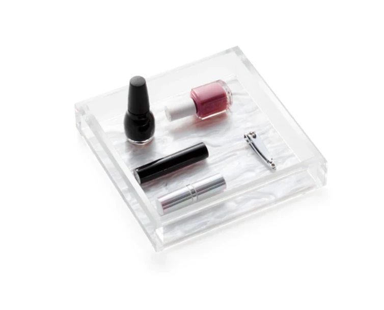 JR William Napkin Tray Acrylic Luncheon With Pearl Bottom Gifts By Occasion JR William Napkin Tray Acrylic Luncheon With Pearl Bottom Gifts By Occasion