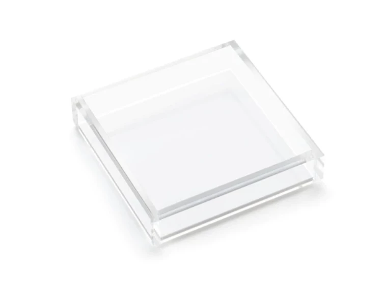 JR William Napkin Tray Acrylic Luncheon With White Bottom Gifts By Occasion JR William Napkin Tray Acrylic Luncheon With White Bottom Gifts By Occasion
