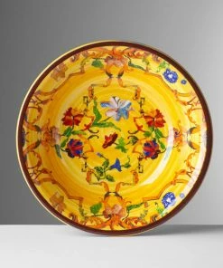 Host/Hostess Pancale Yellow Melamine (Available In 3 Sizes) By Mario Luca Giusti 3 Host/Hostess Pancale Yellow Melamine (Available In 3 Sizes) By Mario Luca Giusti