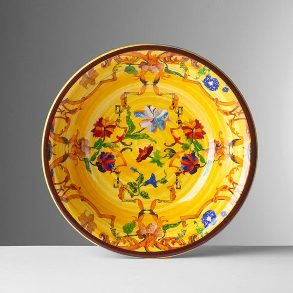 Host/Hostess Pancale Yellow Melamine (Available In 3 Sizes) By Mario Luca Giusti Host/Hostess Pancale Yellow Melamine (Available In 3 Sizes) By Mario Luca Giusti