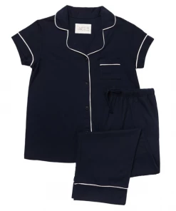 The Cat's Pajamas Classic Pima Knit Capri Pajama (Available In 5 Sizes) Gifts By Occasion