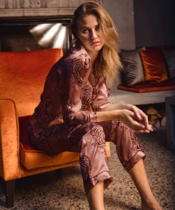 Averie Sleep Nuru Two-Piece Long Pajama Set (Available In 3 Sizes) Gifts By Recipient