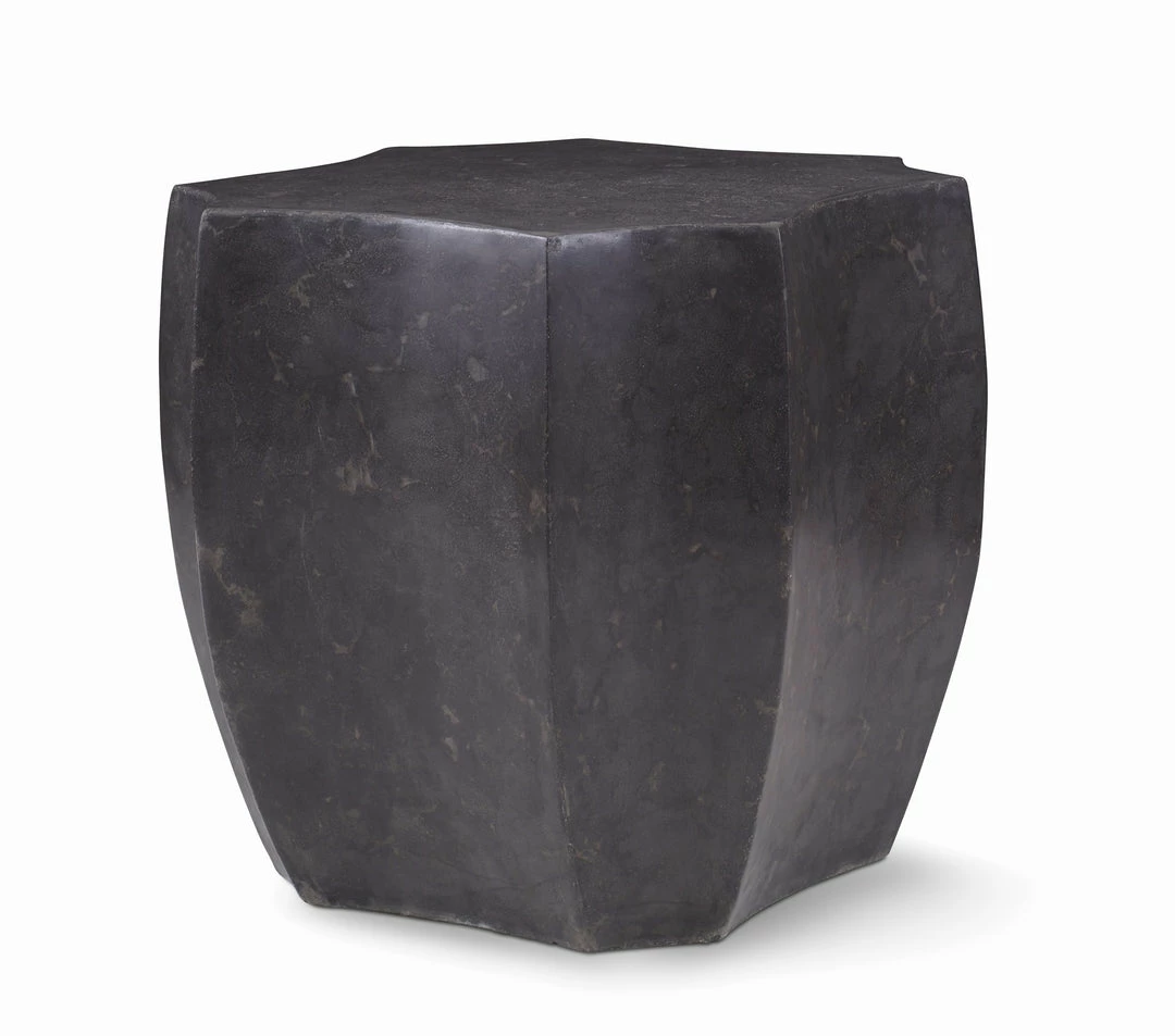 Century Furniture LAMP TABLE BLACK CAST STONE Side Tables Century Furniture LAMP TABLE BLACK CAST STONE Side Tables