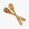 Be Home Gifts By Occasion SALAD SERVERS OLIVE WOOD
