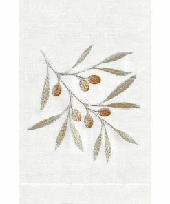 ANALI INC GUEST TOWEL OLIVE