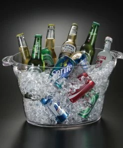 Huang Acrylic Oval Acrylic Ice Bucket Gifts By Occasion