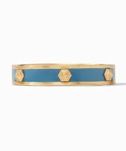 Gifts By Recipient Julie Vos Palladio Enamel Hinge Bangle (Available In 3 Colors)