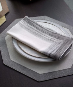 Bodrum Napkin Cornice/Platinum