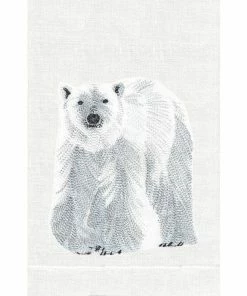 ANALI INC GUEST TOWEL POLAR BEAR