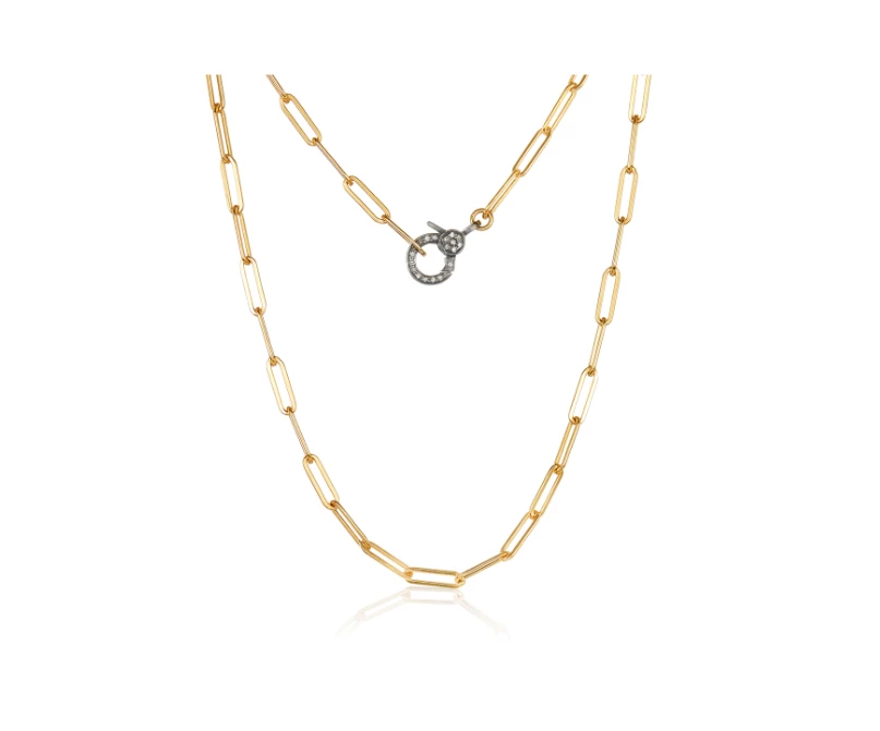 Mabel Chong Gifts By Recipient Polly Gold Paperclip Necklace Mabel Chong Gifts By Recipient Polly Gold Paperclip Necklace