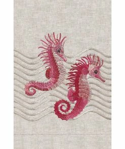 ANALI INC Gifts By Occasion GUEST TOWEL SEAHORSE