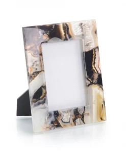 John Richard FRAME BROWN AGATE (Available In 2 Sizes) Gifts By Occasion