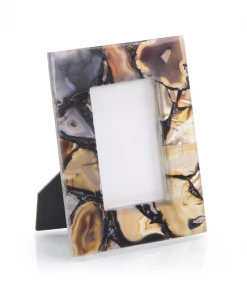 John Richard FRAME BROWN AGATE (Available In 2 Sizes) Gifts By Occasion