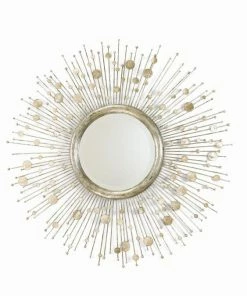 Century Furniture MIRROR SILVER AND CAPIZ Gifts By Occasion