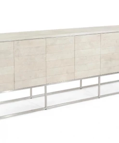 John Richard Side Tables SIDEBOARD 6 DOOR TIZA GESSO