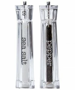 Tara Wilson Designs Gifts By Occasion Lucite Salt And Pepper Mills