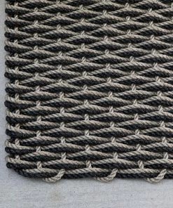 Rope Company Outdoor Doormat Sand And Charcoal (Availbale In 4 Sizes) Decorative