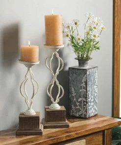 Vance Kitira Gifts By Occasion Candle Timber Pillar Sand (Available In 2 Sizes)