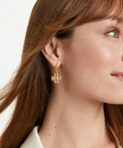 Julie Vos Savoy Hoop & Charm Earring Gifts By Recipient 2 Julie Vos Savoy Hoop & Charm Earring Gifts By Recipient