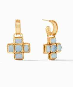 Gifts By Recipient Julie Vos Savoy Statement Hoop & Charm Earring