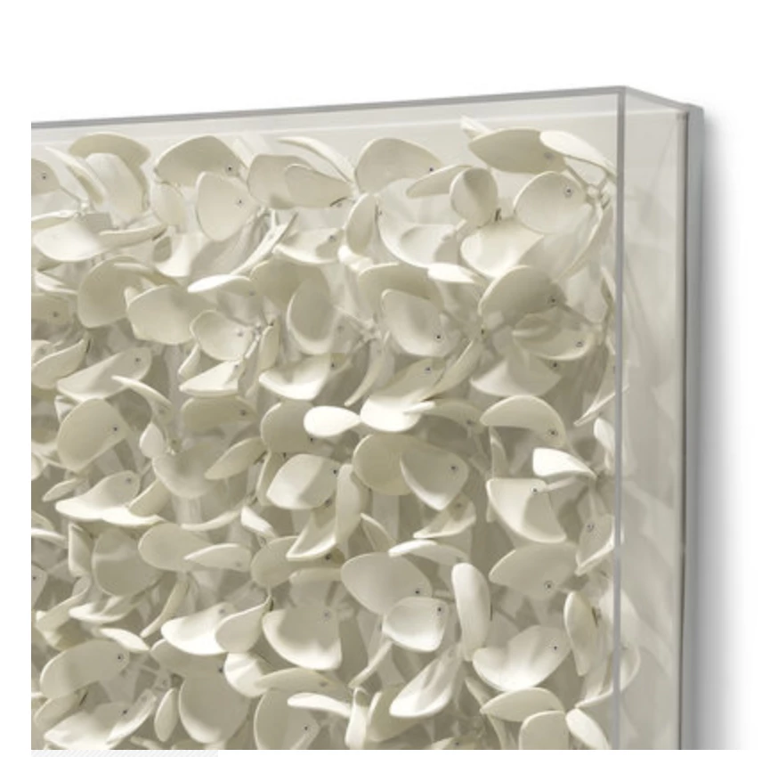 Palecek White Petals Artwork Gifts By Occasion Palecek White Petals Artwork Gifts By Occasion