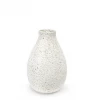 Palecek White Woven Tall Vase