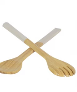 Albert L. Punkt SERVER SET SALAD WHITE LARGE Gifts By Occasion